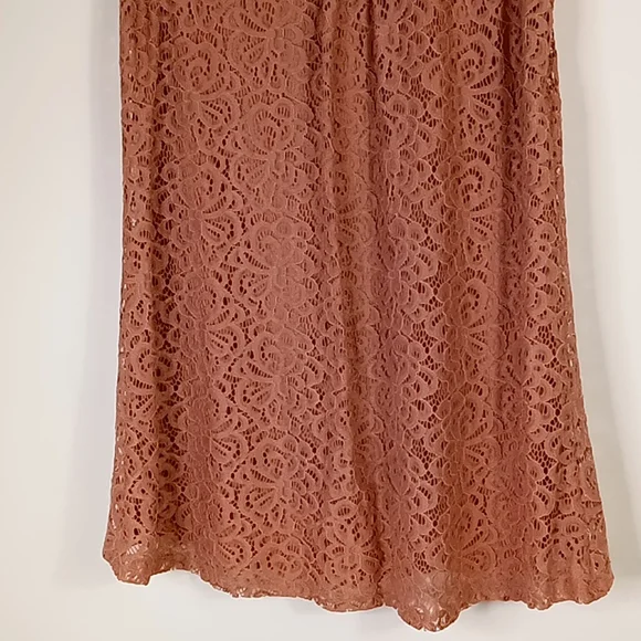 HeartSoul Lace Mini Dress Pink Size Medium - Picture 3 of 16